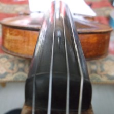 micro mesh polished ebony violin fingerboard
