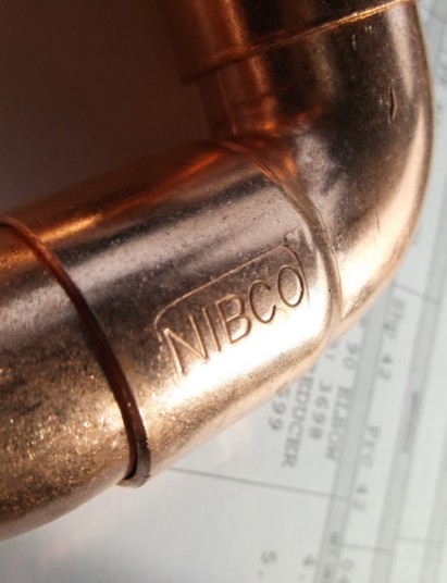 copper stamped NIBCO