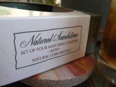 Natural Sandstone Coasters