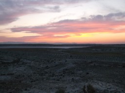Pleistocene era New Mexico salt ponds