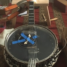 banjo headstock refurbishment